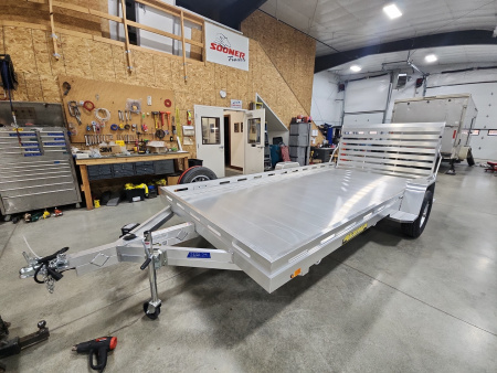 New 2027 Aluma 8015TG UTIITY HD SA ATV Trailer