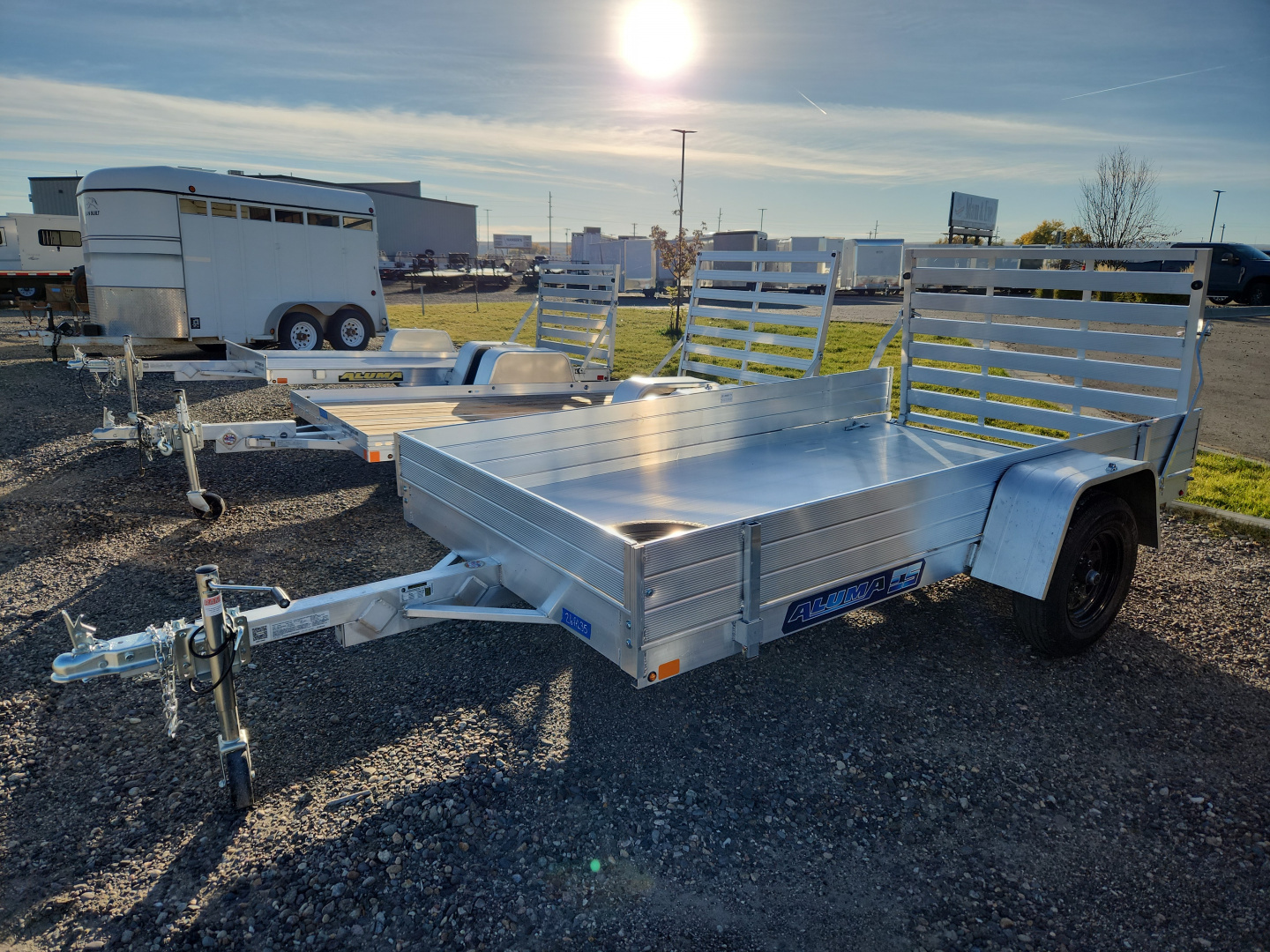 New 2027 Aluma 6310 ES Utility Trailer