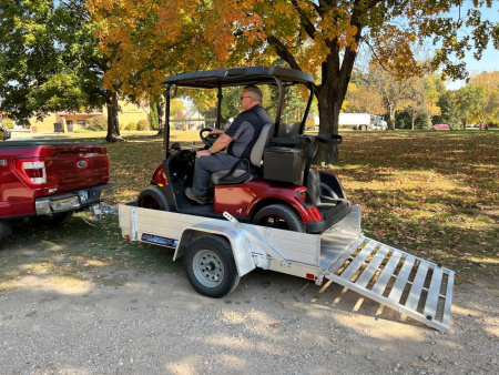 New 2027 Aluma 548ESA Utility Trailer