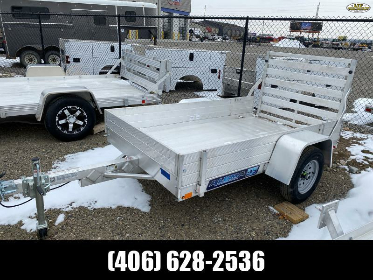 New 2027 Aluma 548ESA Utility Trailer