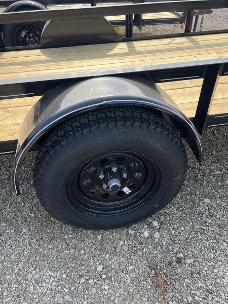 New 2026 P & T Trailers 5X10 AFG Utility Trailer
