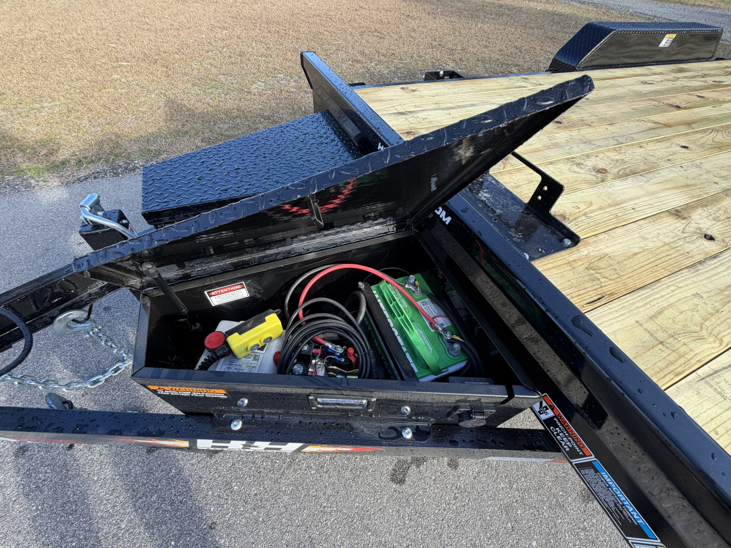 New 2026 H&H Trailers 7K 82X18 Electric Tilt Speed Loader Car Hauler