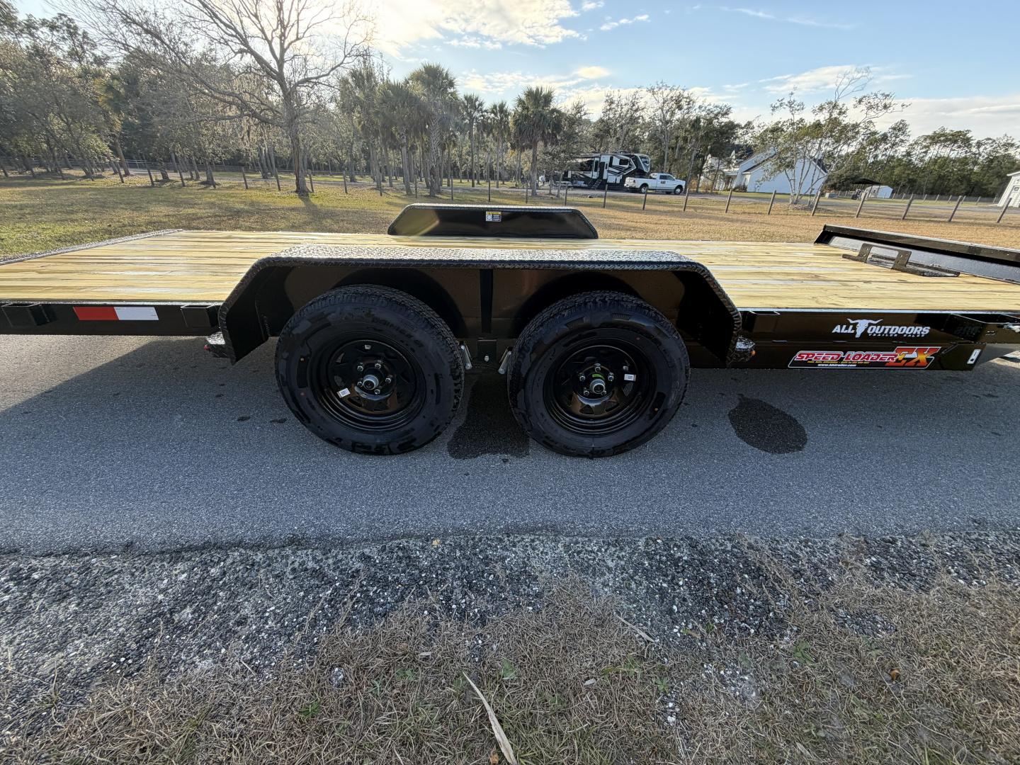 New 2026 H&H Trailers 7K 82X18 Electric Tilt Speed Loader Car Hauler