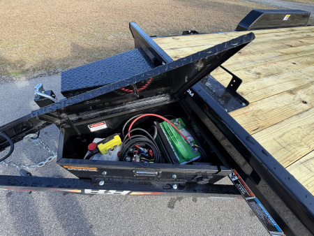 New 2026 H&H Trailers 7K 82X18 Electric Tilt Speed Loader Car Hauler