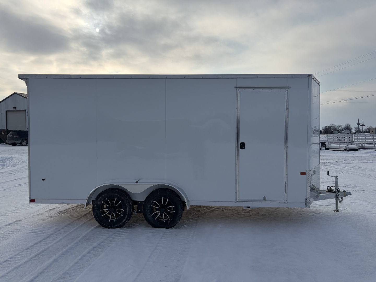 New 2026 NEO Trailers NAVLE167-6 (7' X 16') 7K V-Nose Cargo / Enclosed Trailer