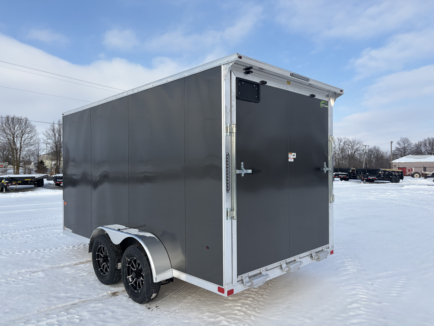 New 2026 NEO Trailers NAVLE147-6 (7' X 14') 7K V-Nose Cargo / Enclosed Trailer