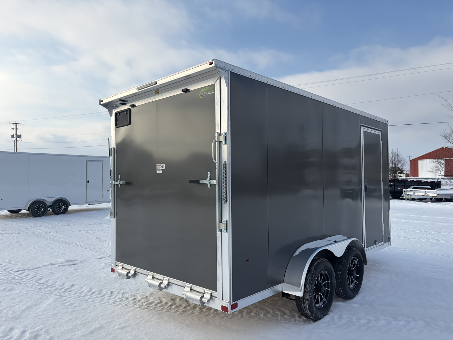 New 2026 NEO Trailers NAVLE147-6 (7' X 14') 7K V-Nose Cargo / Enclosed Trailer