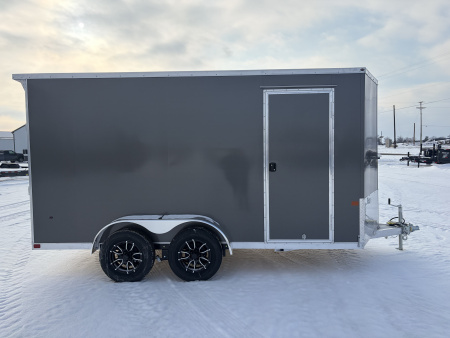 New 2026 NEO Trailers NAVLE147-6 (7' X 14') 7K V-Nose Cargo / Enclosed Trailer