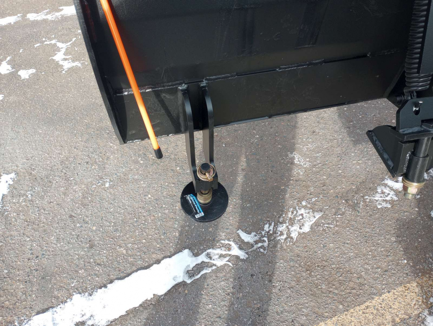 New 2026 Jenkins Iron and Steel 8' Hyd Angle Snow Blade Attachment
