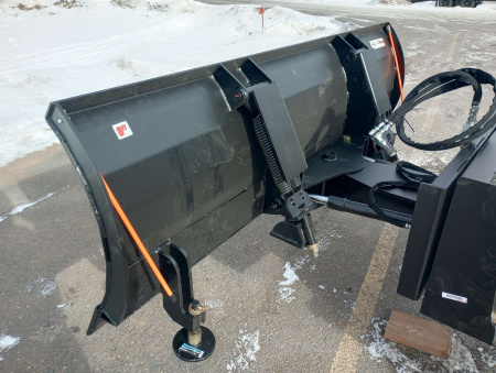 New 2026 Jenkins Iron and Steel 8' Hyd Angle Snow Blade Attachment