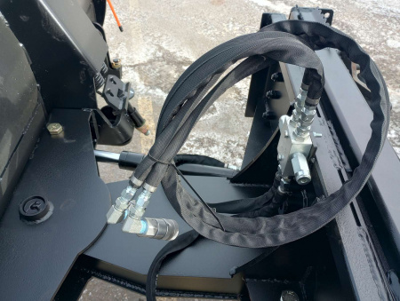 New 2026 Jenkins Iron and Steel 8' Hyd Angle Snow Blade Attachment
