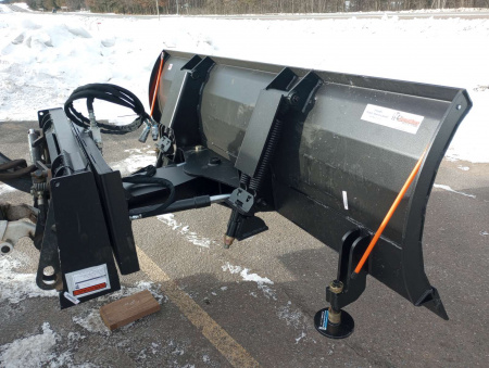 New 2026 Jenkins Iron and Steel 8' Hyd Angle Snow Blade Attachment