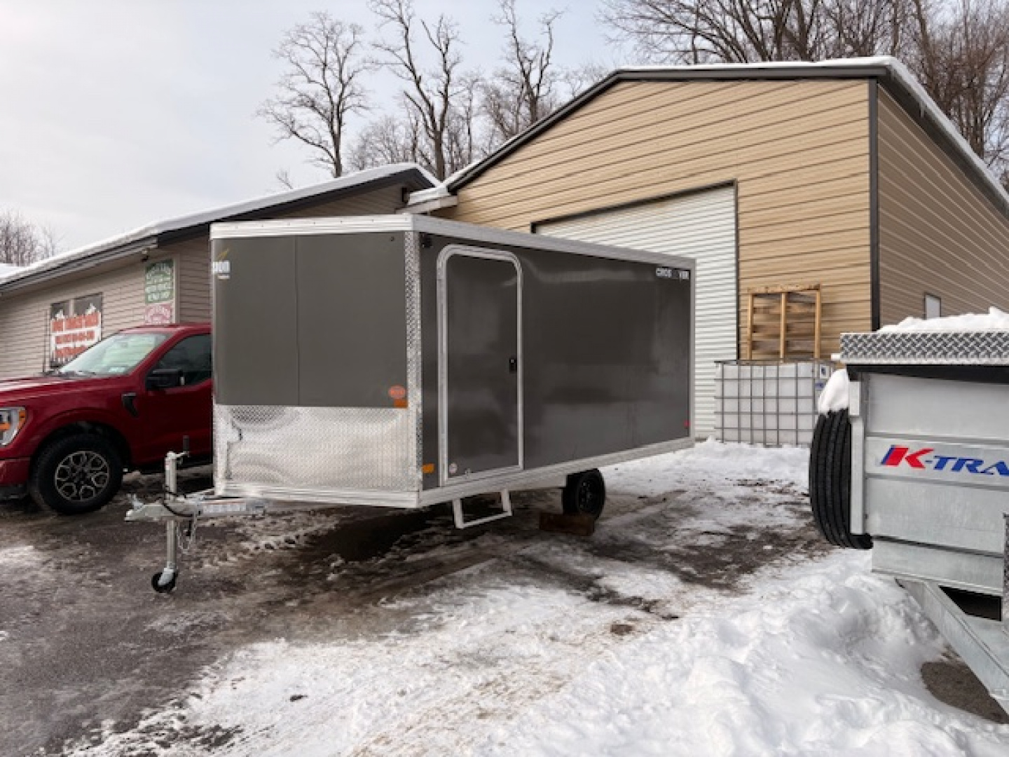 New 2026 MISSION MFS 101 X 12 -Crossover 2.0 Snowmobile Trailer