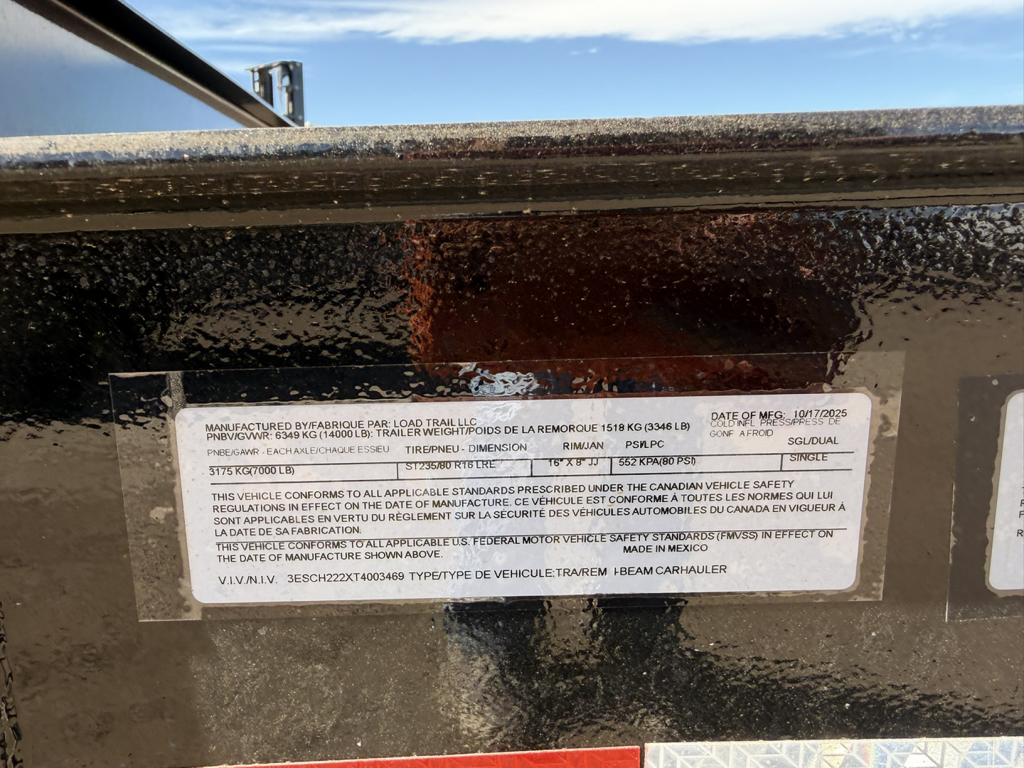 New 2026 Load Trail 7-HD22 I-Beam Equipment Hauler W/ Max Ramps 14K GVWR