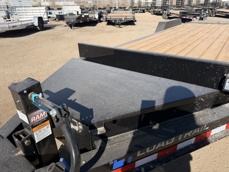 New 2026 Load Trail 7-HD22 I-Beam Equipment Hauler W/ Max Ramps 14K GVWR