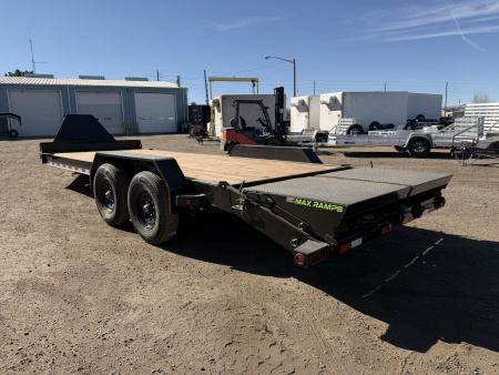 New 2026 Load Trail 7-HD22 I-Beam Equipment Hauler W/ Max Ramps 14K GVWR