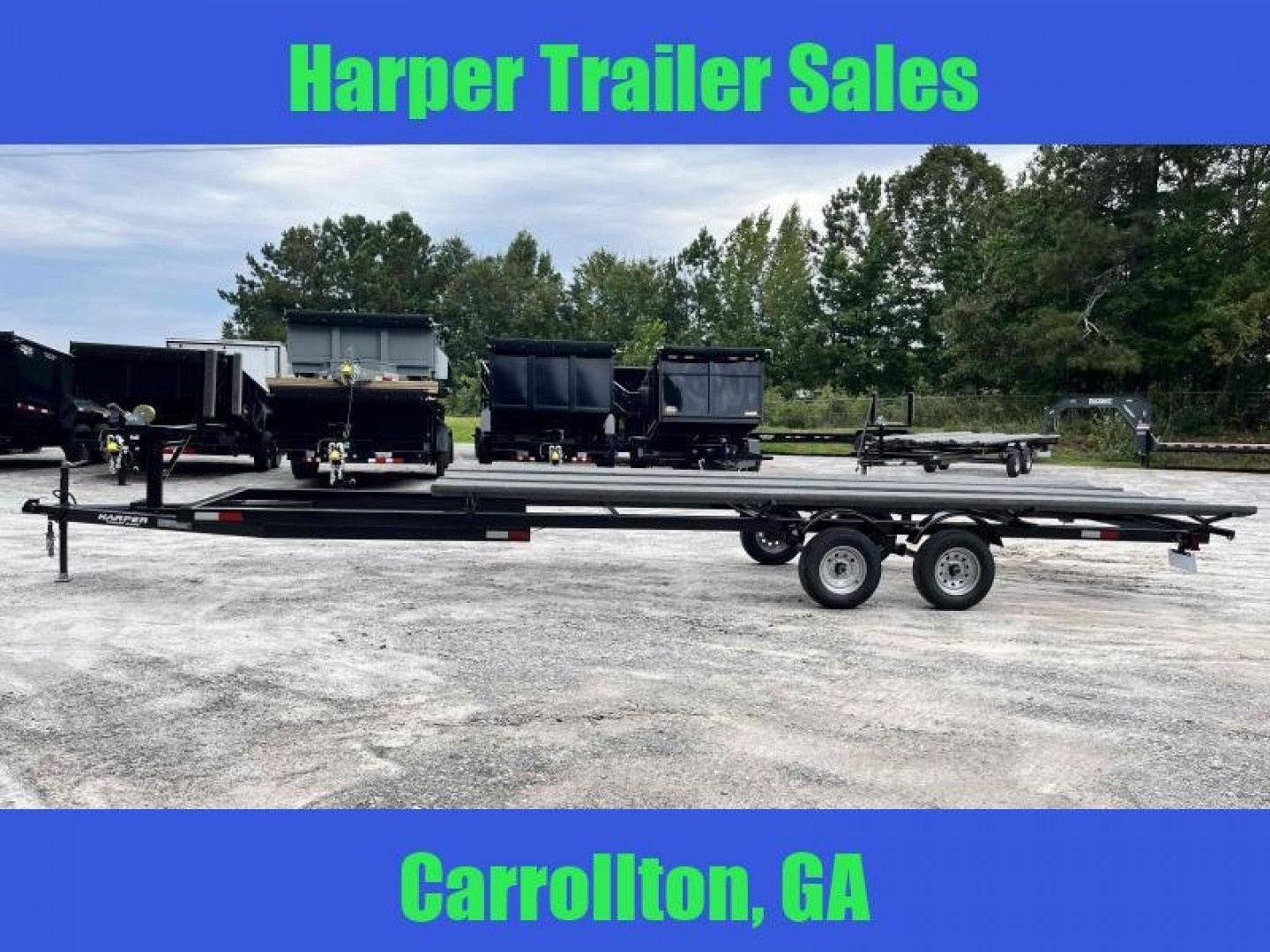 New 2026 26' TRITOON TRAILER WITH BRAKES