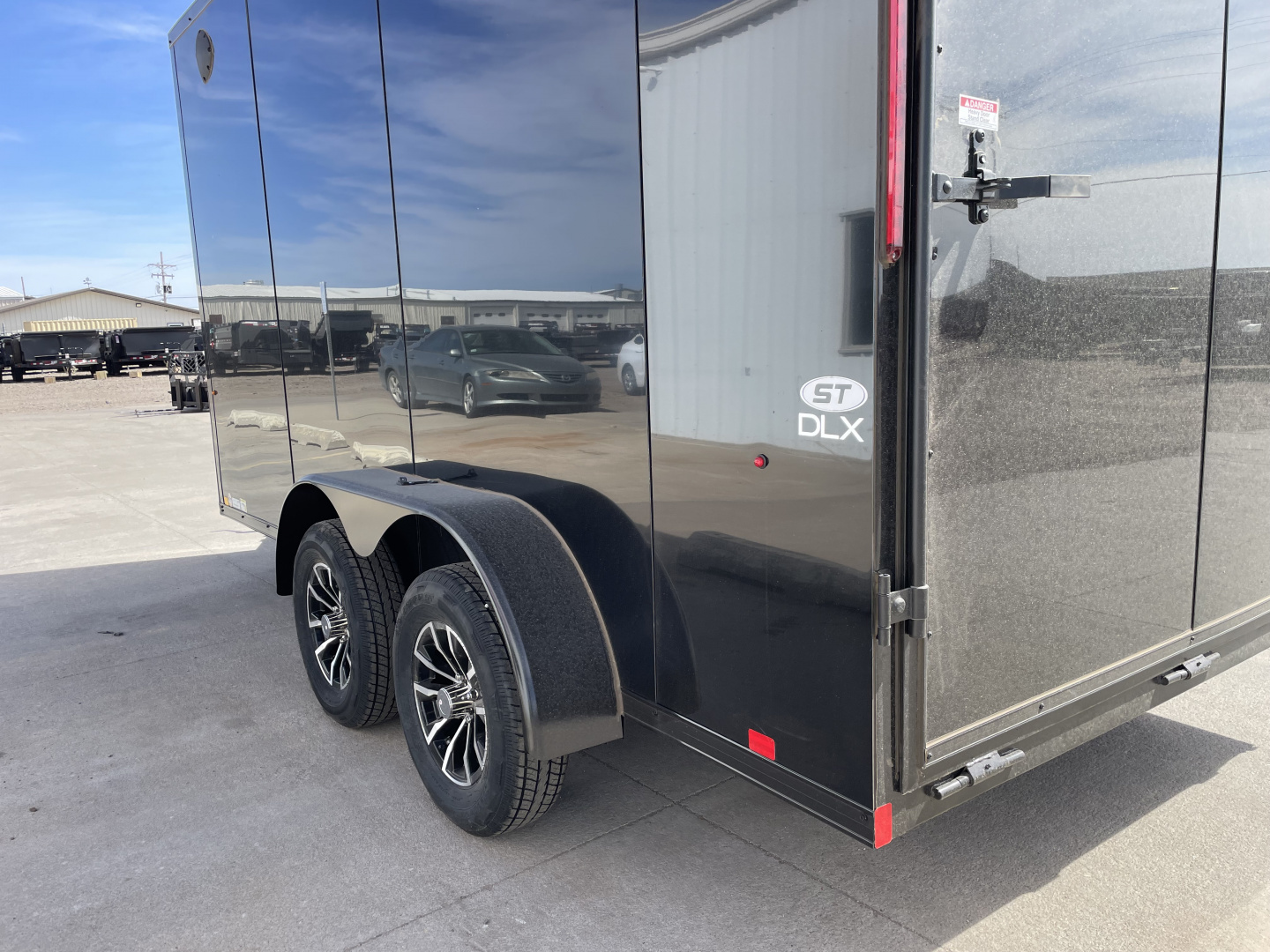 New 2026 Look Trailers BLACK OUT PACKAGE 7' x 14' Enclosed Trailer Cargo / Enclosed Trailer