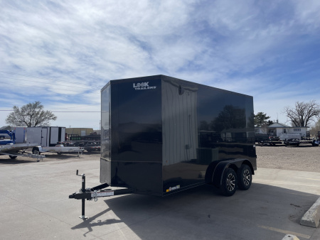 New 2026 Look Trailers BLACK OUT PACKAGE 7' x 14' Enclosed Trailer Cargo / Enclosed Trailer