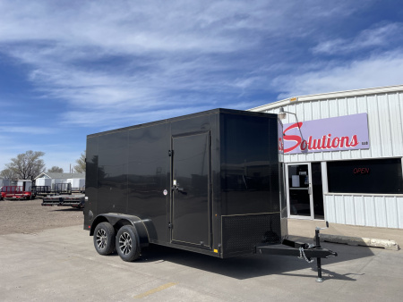 New 2026 Look Trailers BLACK OUT PACKAGE 7' x 14' Enclosed Trailer Cargo / Enclosed Trailer