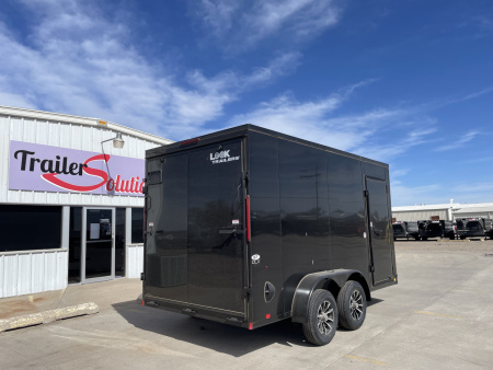 New 2026 Look Trailers BLACK OUT PACKAGE 7' x 14' Enclosed Trailer Cargo / Enclosed Trailer