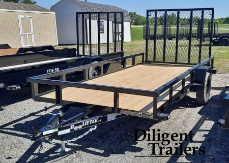 New 2025 DOOLITTLE TRAILER MFG 77 x14' Utility Trailer