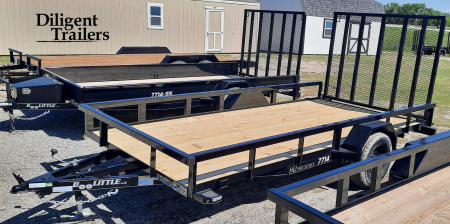 New 2025 DOOLITTLE TRAILER MFG 77 x14' Utility Trailer