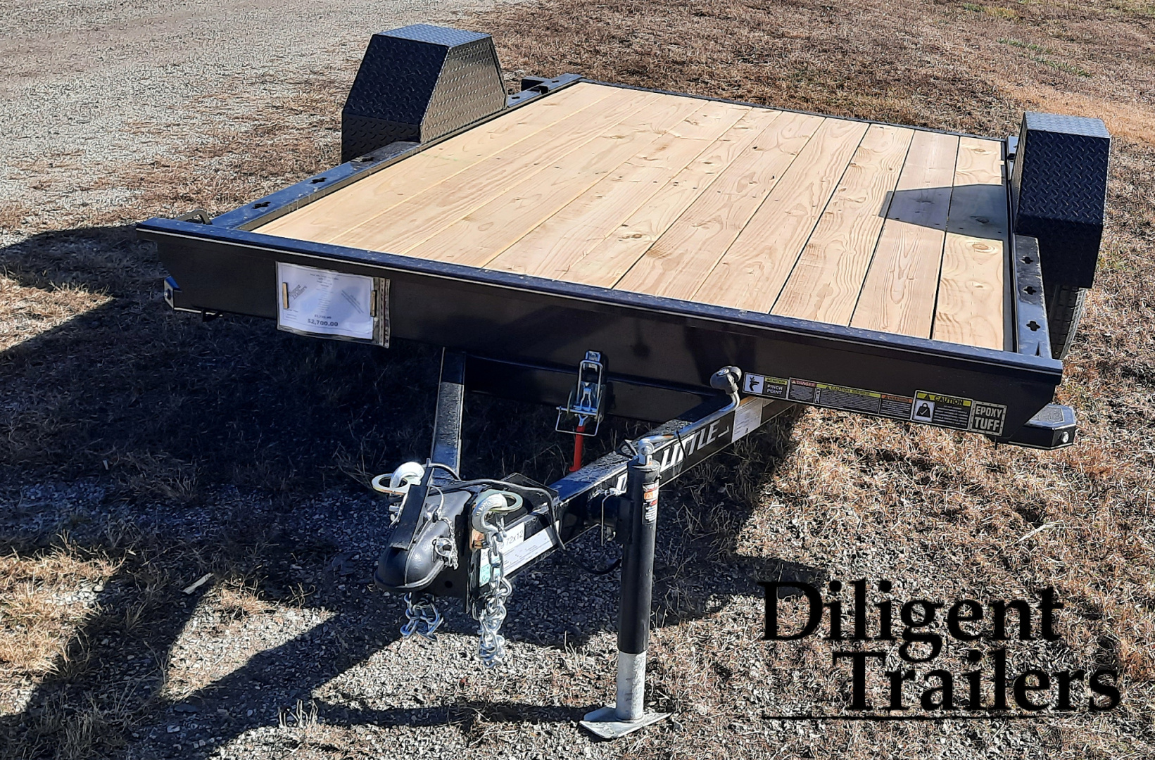 New 2026 Doolittle Trailers 72" x12' Utility Trailer Tilt Deck