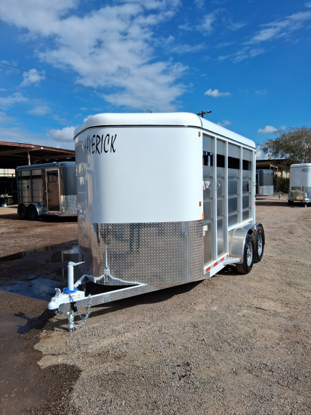New 2026 Maverick Trailers 2H BP 13' Horse Trailer