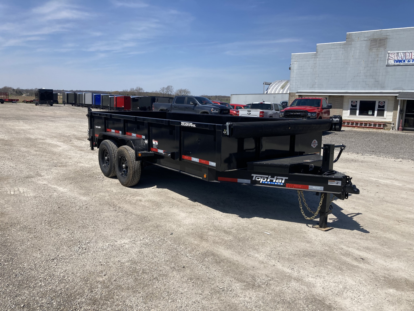 New 2026 Top Hat 7x16' Dump Trailer