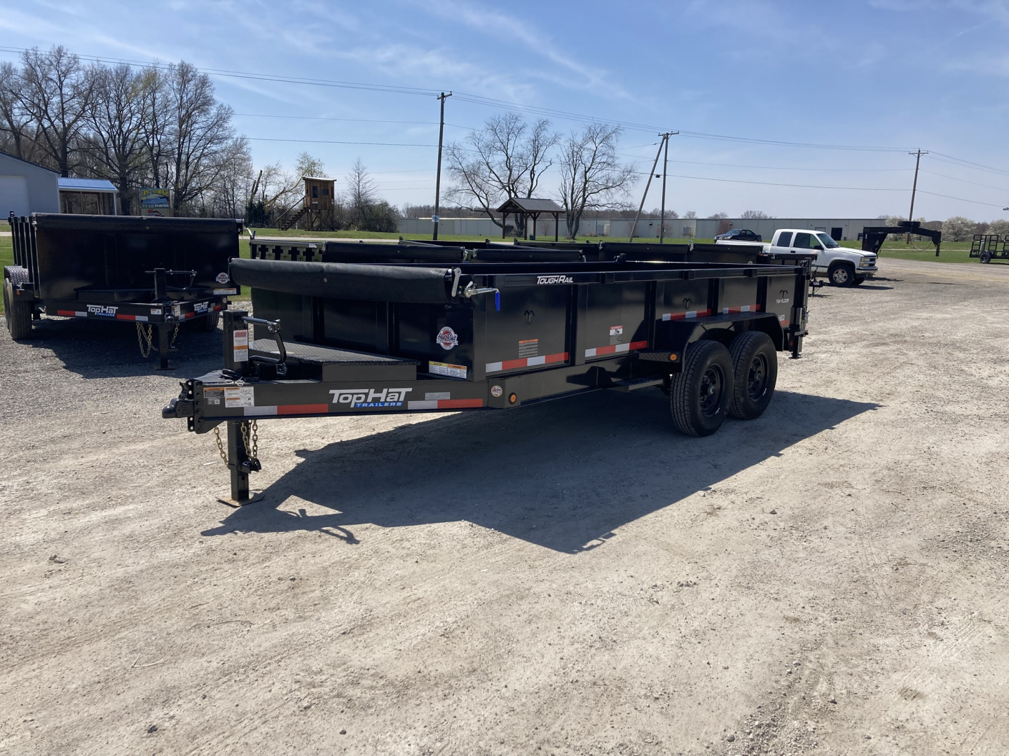 New 2026 Top Hat 7x16' Dump Trailer