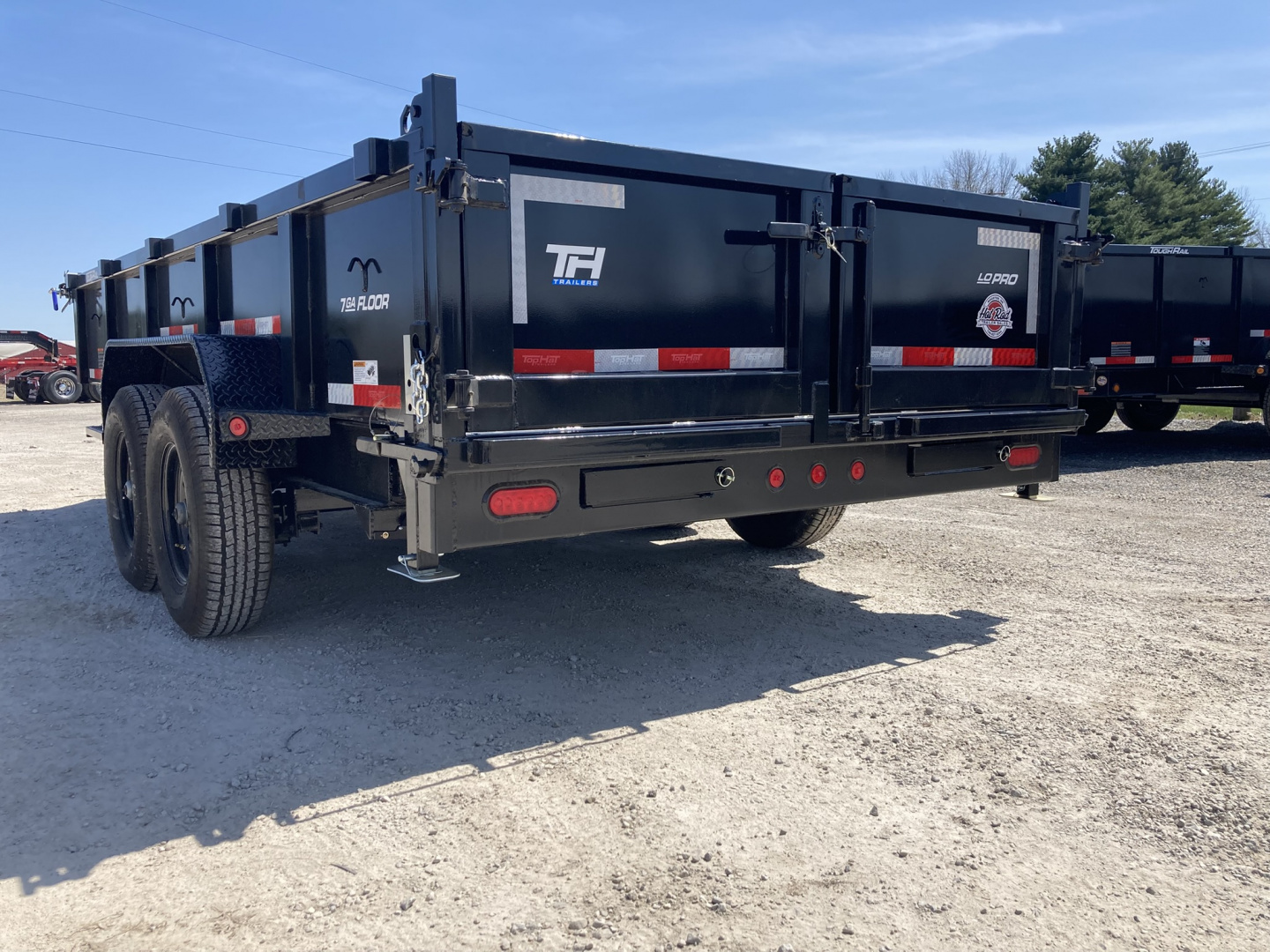 New 2026 Top Hat 7x16' Dump Trailer