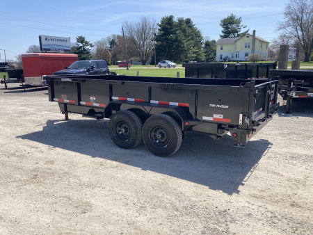 New 2026 Top Hat 7x16' Dump Trailer