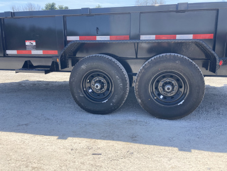 New 2026 Top Hat 7x16' Dump Trailer