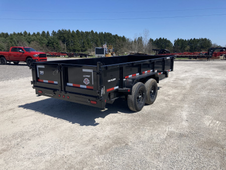 New 2026 Top Hat 7x16' Dump Trailer