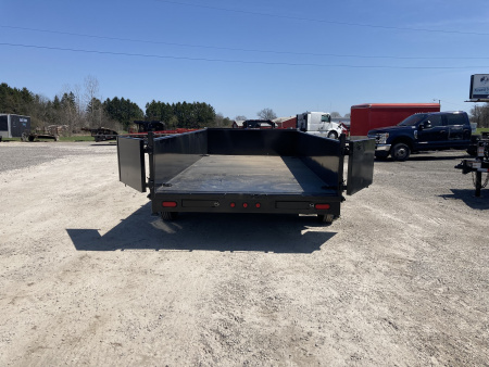 New 2026 Top Hat 7x16' Dump Trailer