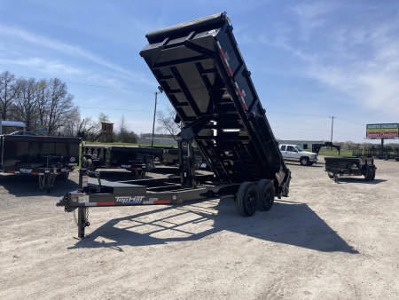 New 2026 Top Hat 7x16' Dump Trailer