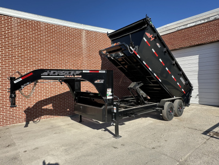 New 2026 Horizon Trailers RDZ 16' GN 16K ROLL OFF Dump Trailer