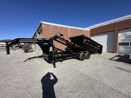 New 2026 Horizon Trailers RDZ 16' GN 16K ROLL OFF Dump Trailer