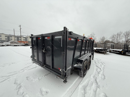 New 2025 Lamar Trailers 7x14 Gooseneck Dump 16k Dump Trailer