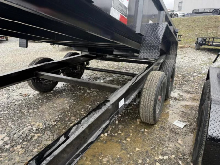 New 2026 Big Tex Trailers 16TD TELESCOPIC Dump Trailer 7X16 17.5K G.V.W.R. 7 GAUGE FLOOR