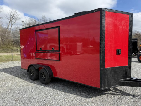 New 2026 Coast 2 Coast 7X16 TA CONCESSION TRAILER Concession