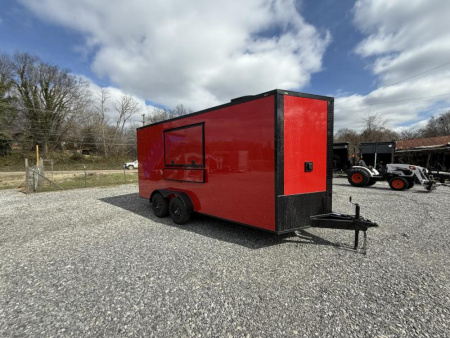 New 2026 Coast 2 Coast 7X16 TA CONCESSION TRAILER Concession