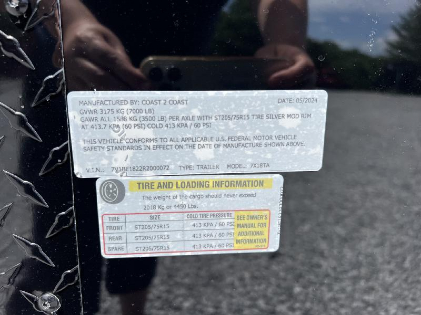 New 2026 Coast 2 Coast 7X18 TA CONCESSION Concession