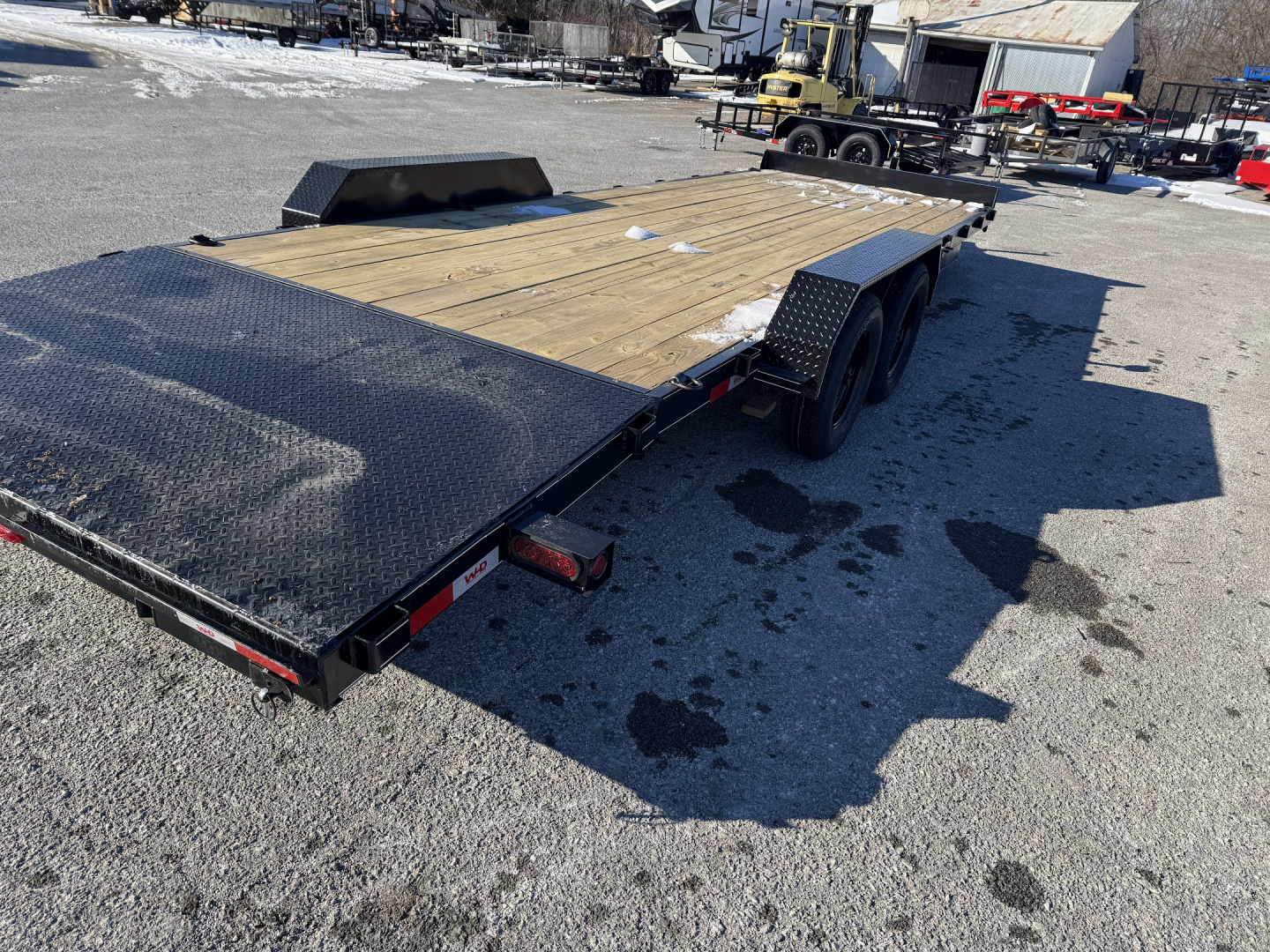 New 2026 WD Trailers Flatbed 10400gvwr Flatbed Trailer