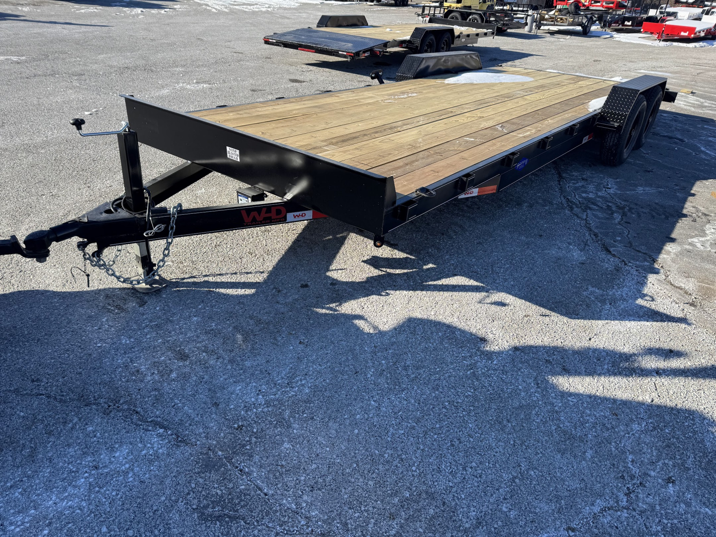 New 2026 WD Trailers Flatbed 10400gvwr Flatbed Trailer