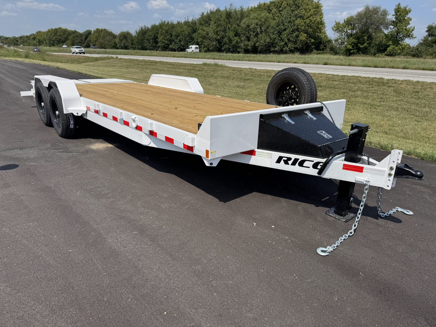 New 2026 Rice 83"x22' Max Ramp Equipment Trailer