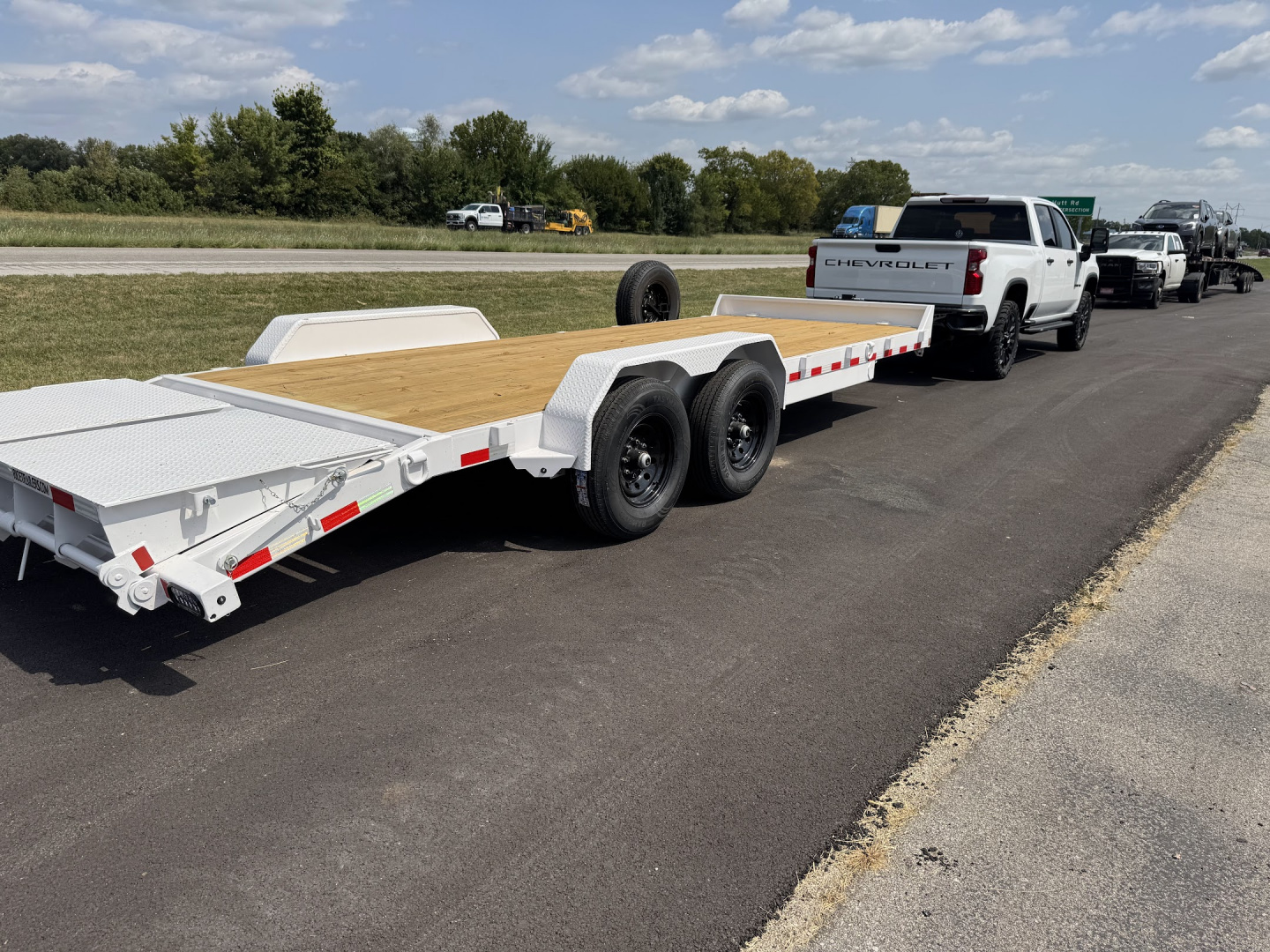 New 2026 Rice 83"x22' Max Ramp Equipment Trailer