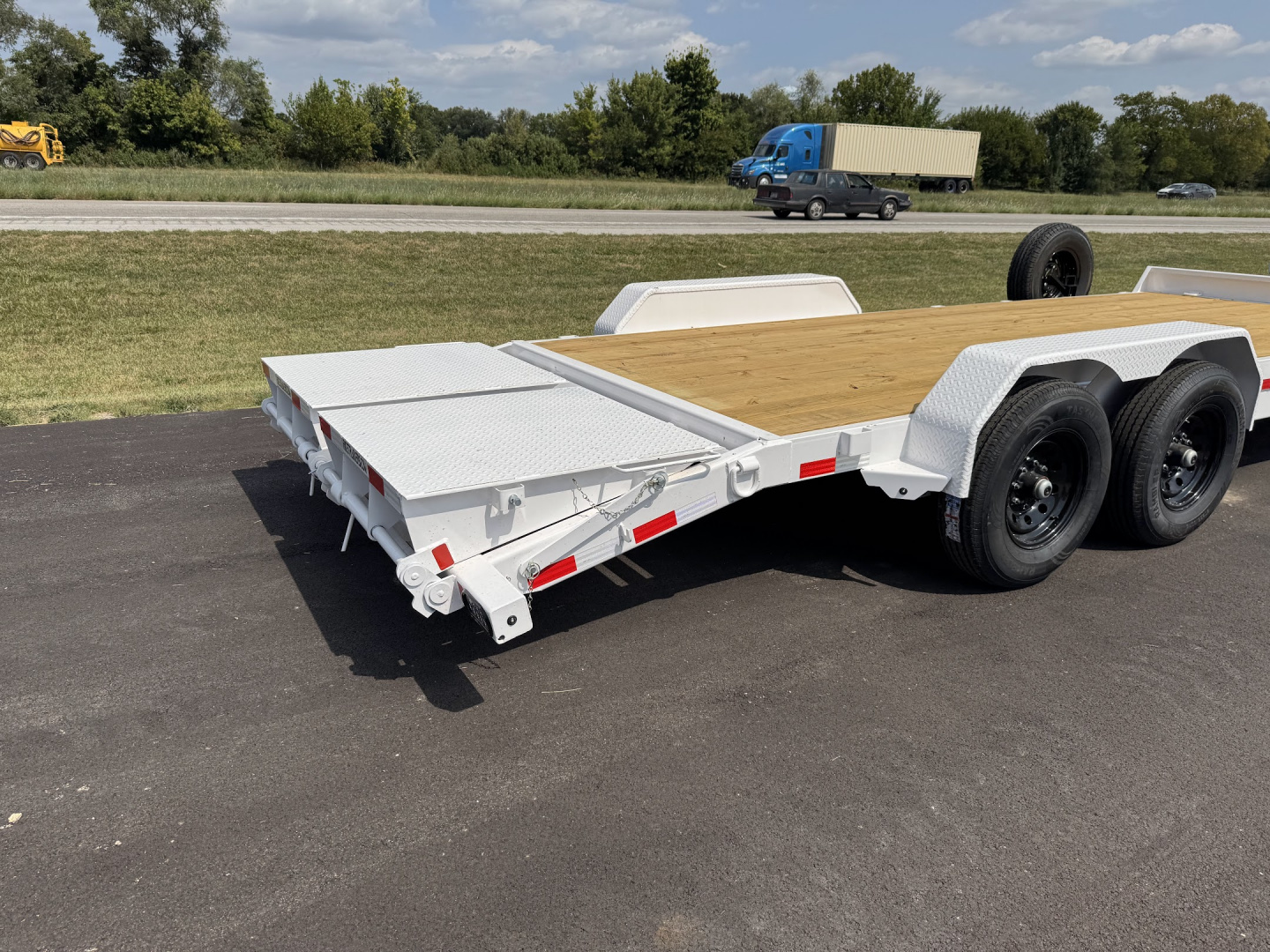 New 2026 Rice 83"x22' Max Ramp Equipment Trailer