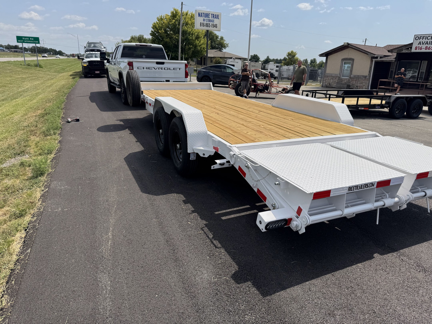 New 2026 Rice 83"x22' Max Ramp Equipment Trailer